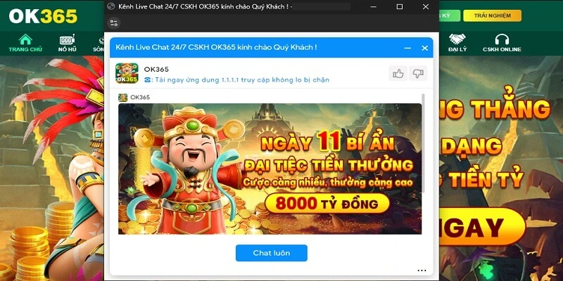 Bộ phận chăm sóc người chơi qua nhiều kênh liên hệ