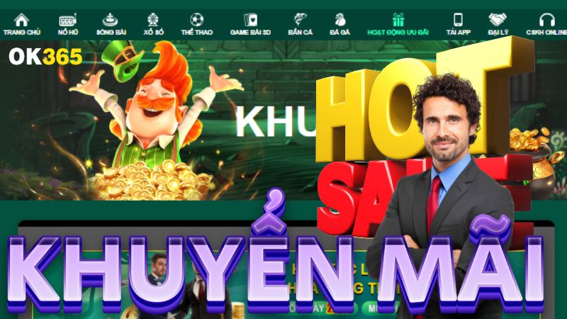 Khuyến mãi OK365 siêu hấp dẫn